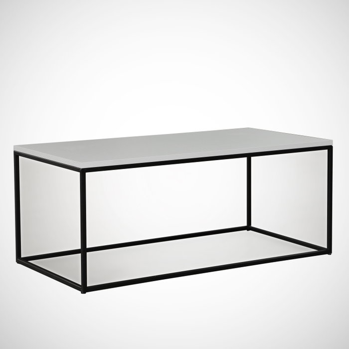 Hanah Home Mesa de Centro Blanca 95x43x55 cm